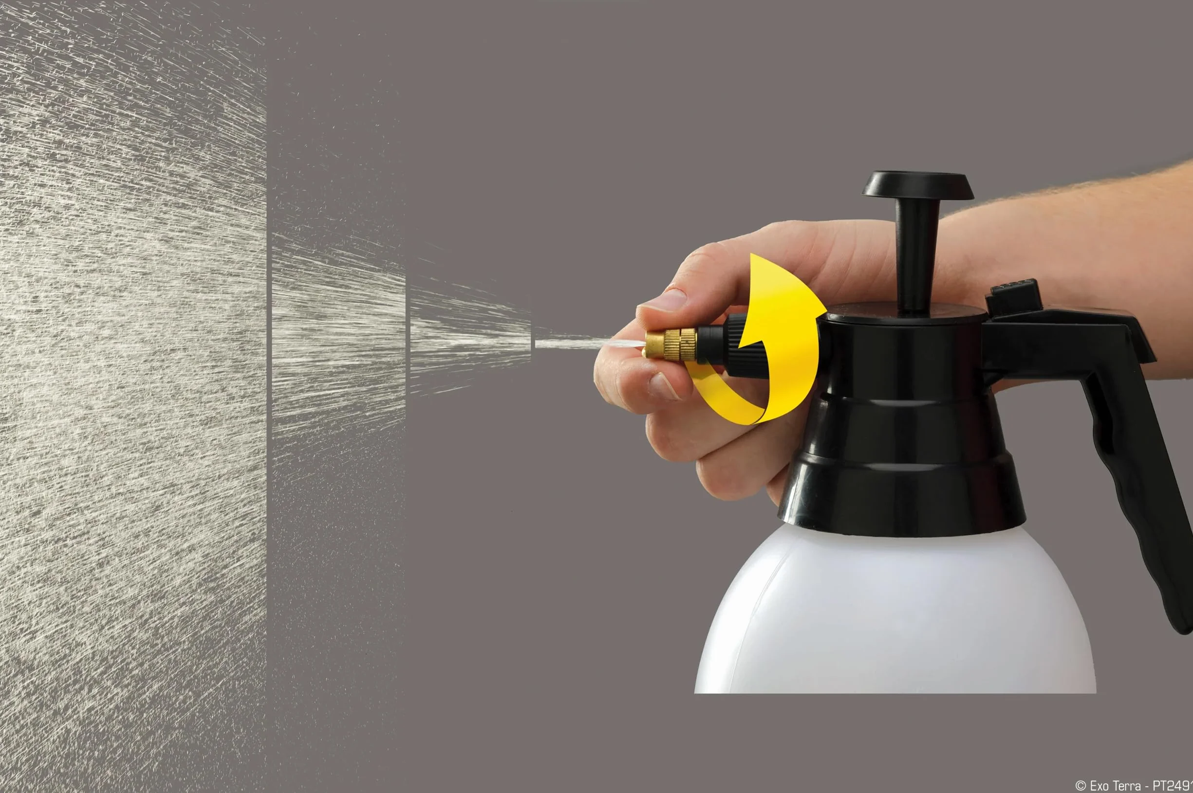 Exoterra Vaporisateur Portatif à Pression pour Reptile Amphibien 2 L