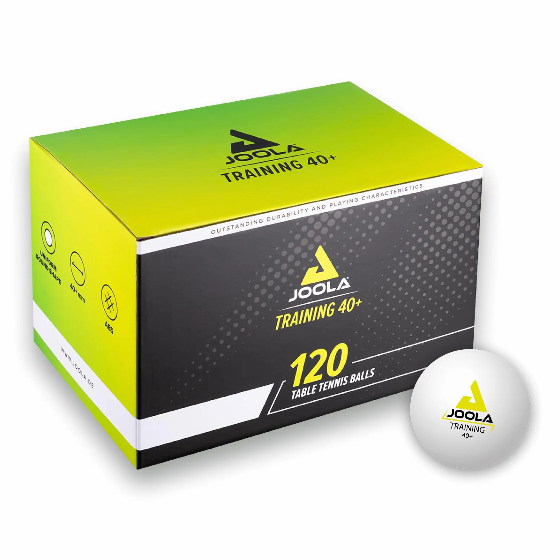 JOOLA Balle de Tennis de Table Unisexe Training 120