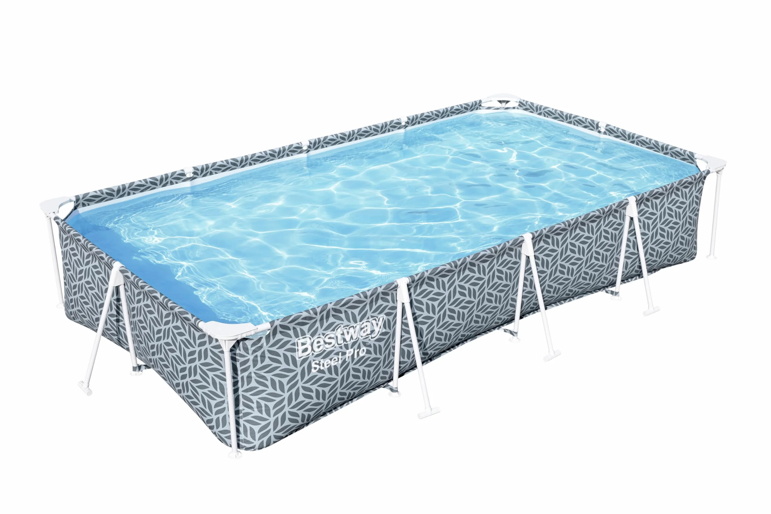 Piscine Hors Sol rectangulaire Steel Pro™ imprimée Graphique 366 x 201 x 66 cm