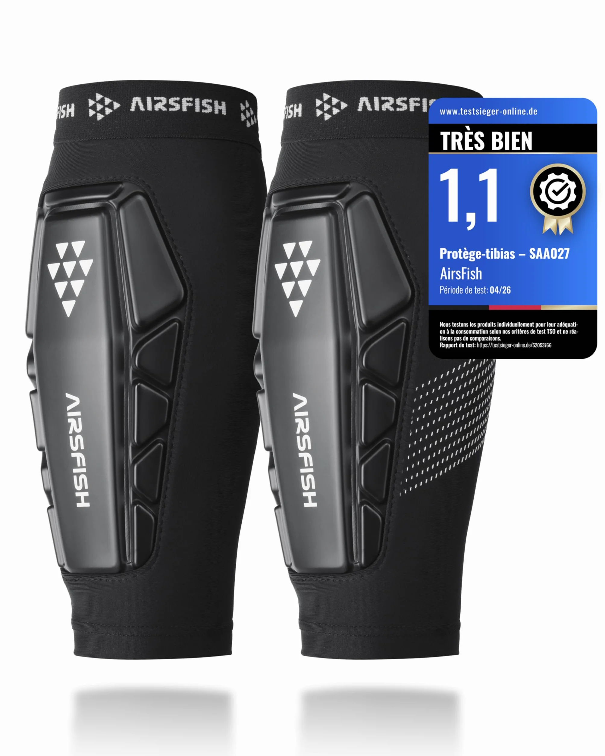Protège-Tibias de Football pour Enfants - Équipement de Football Ultra léger pour garçons et Filles avec cœur en PU et Grip en Silicone - Protège-Tibias Respirants pour Football