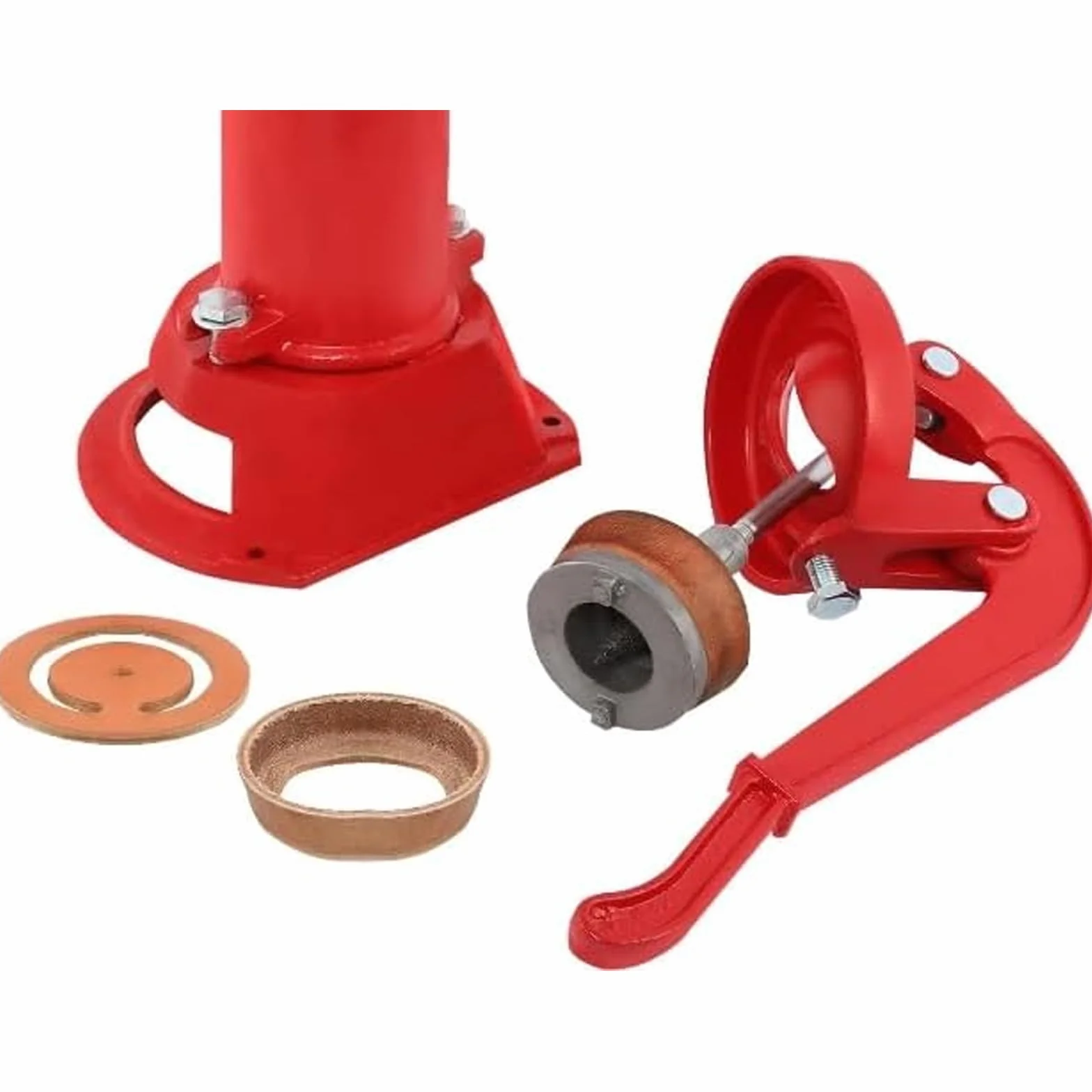 Pièces de rechange pompes à carafe, valves inférieures, gobelets cuir pour pompes à main réparation