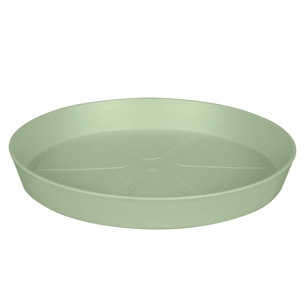 Elho Loft Urban Soucoupe Ronde 21 Ø 20.4 x H 2.9 cm Vert Vert Pistache