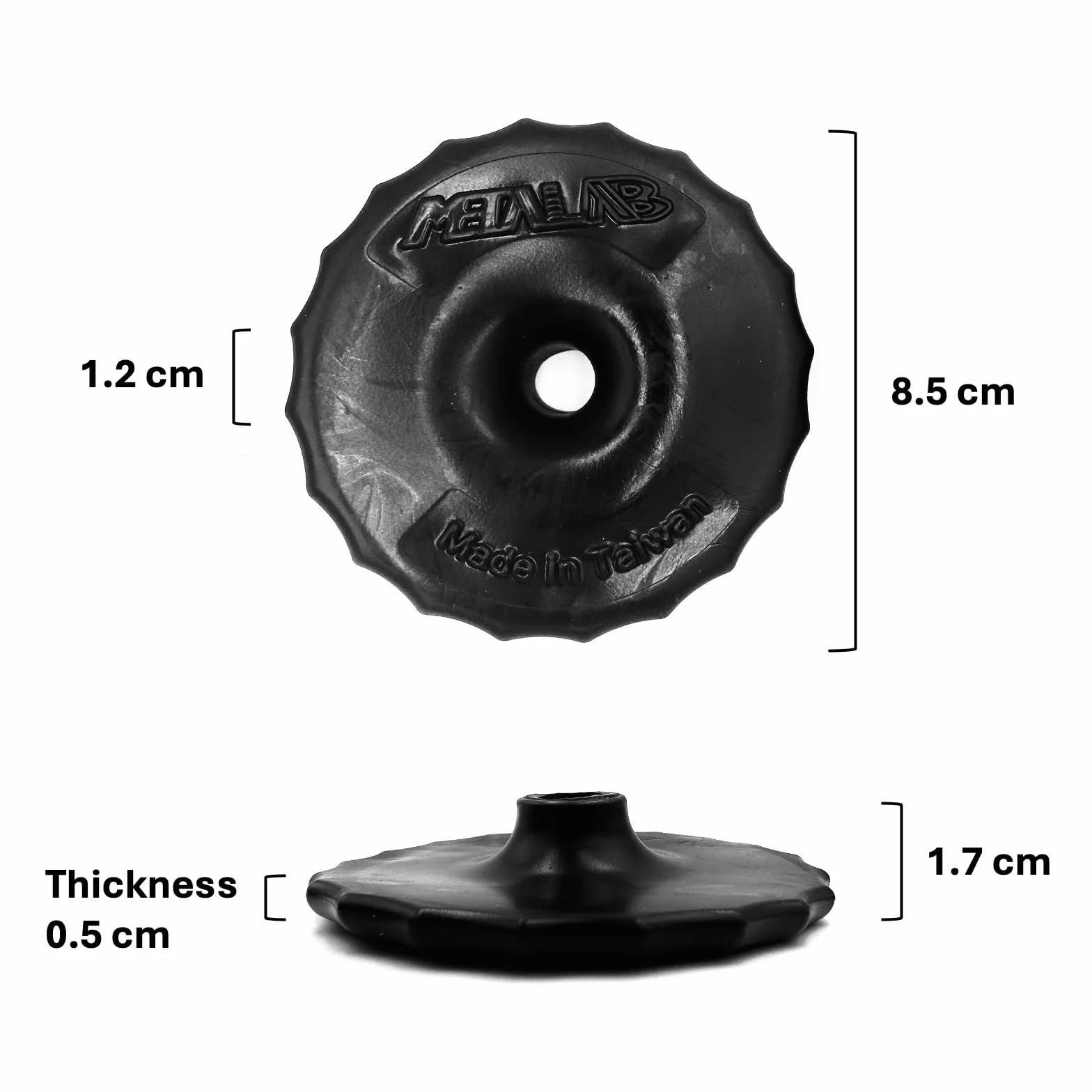 ES3009 Disques de dentition incurvés en silicone 8,5 cm pour chevaux Accessoires de mors Protection d'embout Protection de mors Disques de dentition Rondelles de joue
