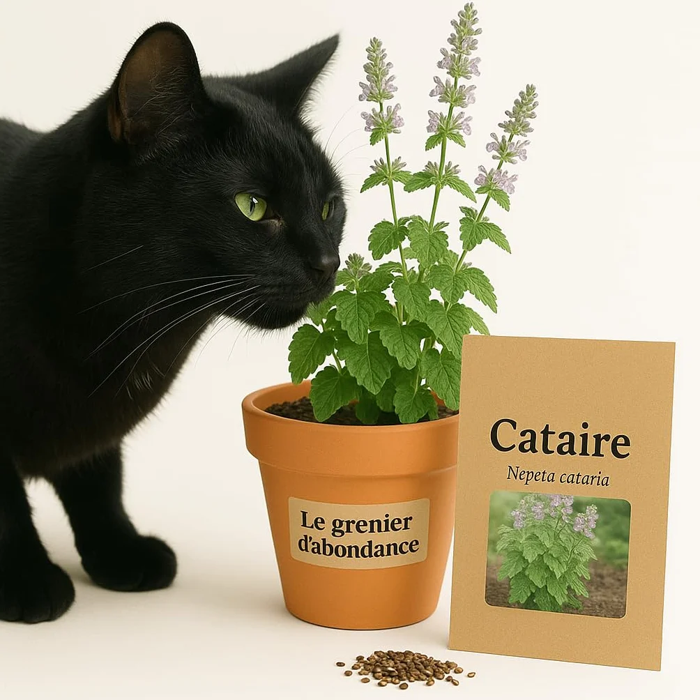 Cataire Nepeta Cataria 300 graines à semer Le Grenier d'Abondance