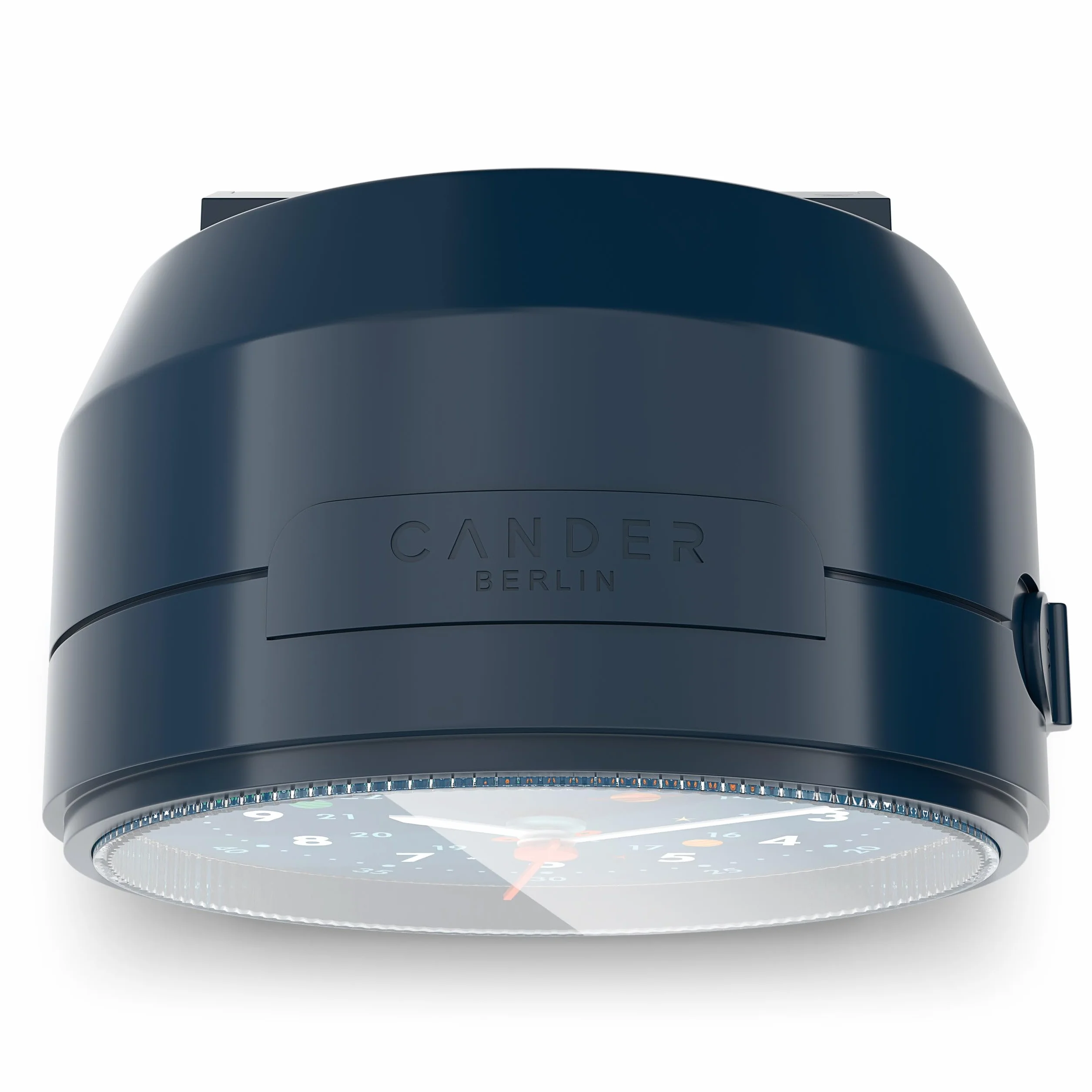 Cander Berlin MNU 1209 A Réveil pour Enfant Silencieux Astronaute Espace lumière Snooze éclairage analogique garçons Filles Chambre d'enfant