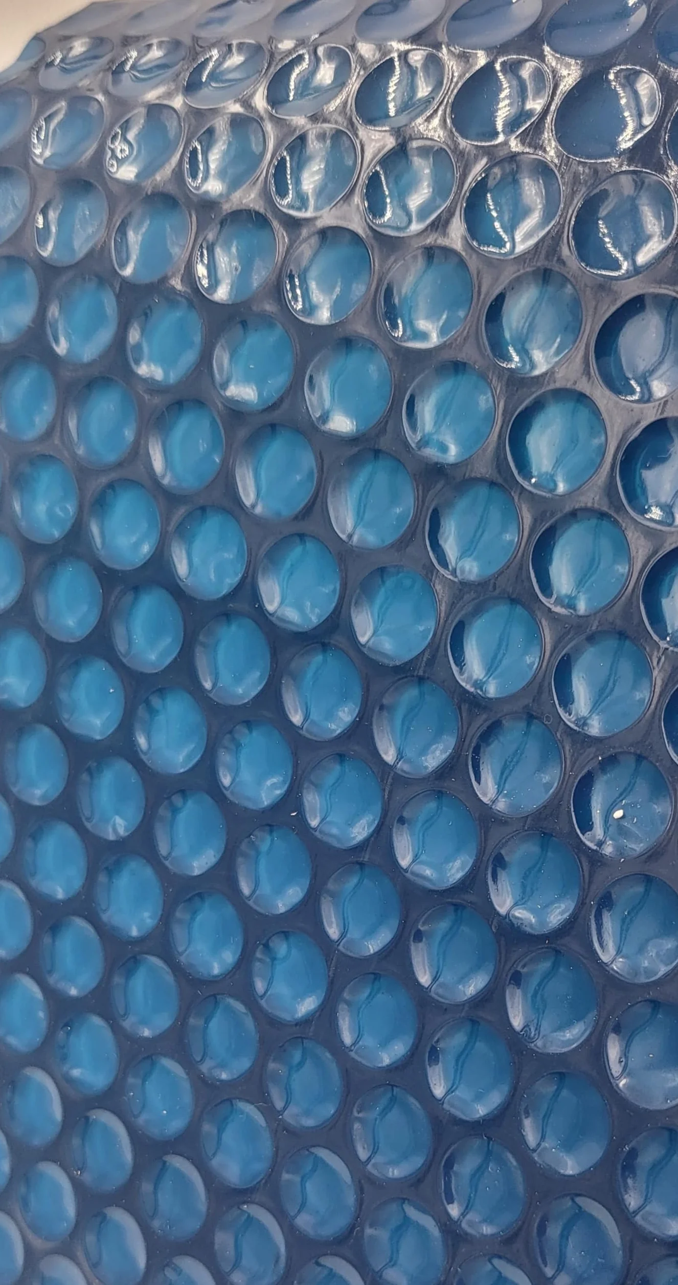 Bâche à Bulles Eco-Responsable Piscine Enterrée Hors-Sol ECOFILM Bleu Nuit 180 microns Anti UV