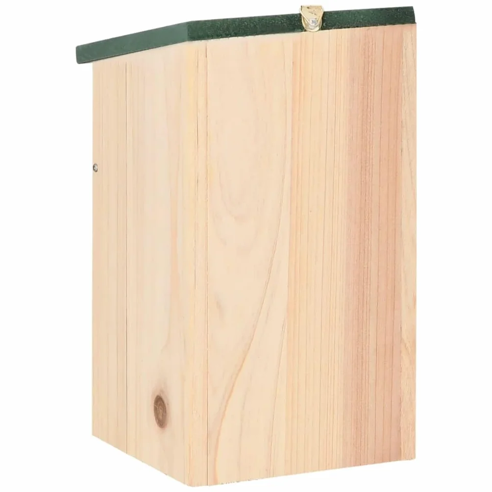 vidaXL 4X Nichoirs en Bois de Pin pour Oiseaux Jardin Extérieur