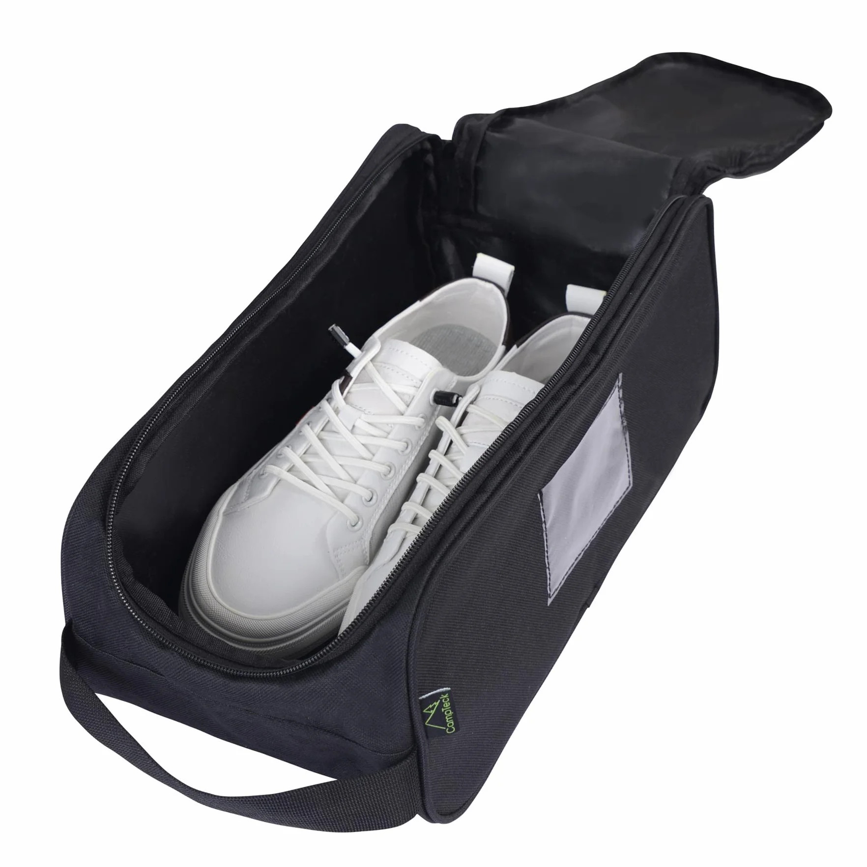 CampTeck Sac Chaussures Polyester Voyage Sports Football Golf Noir