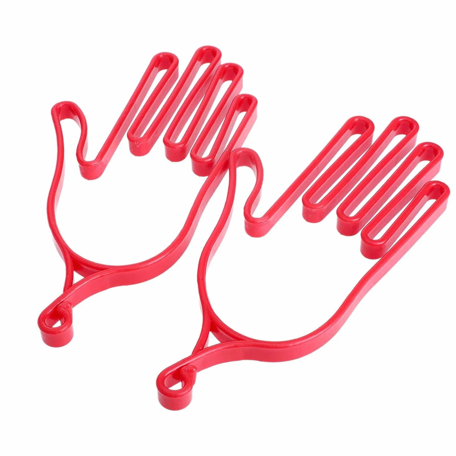 Seacloud Lot de 2 supports de gants de golf durables Rouge