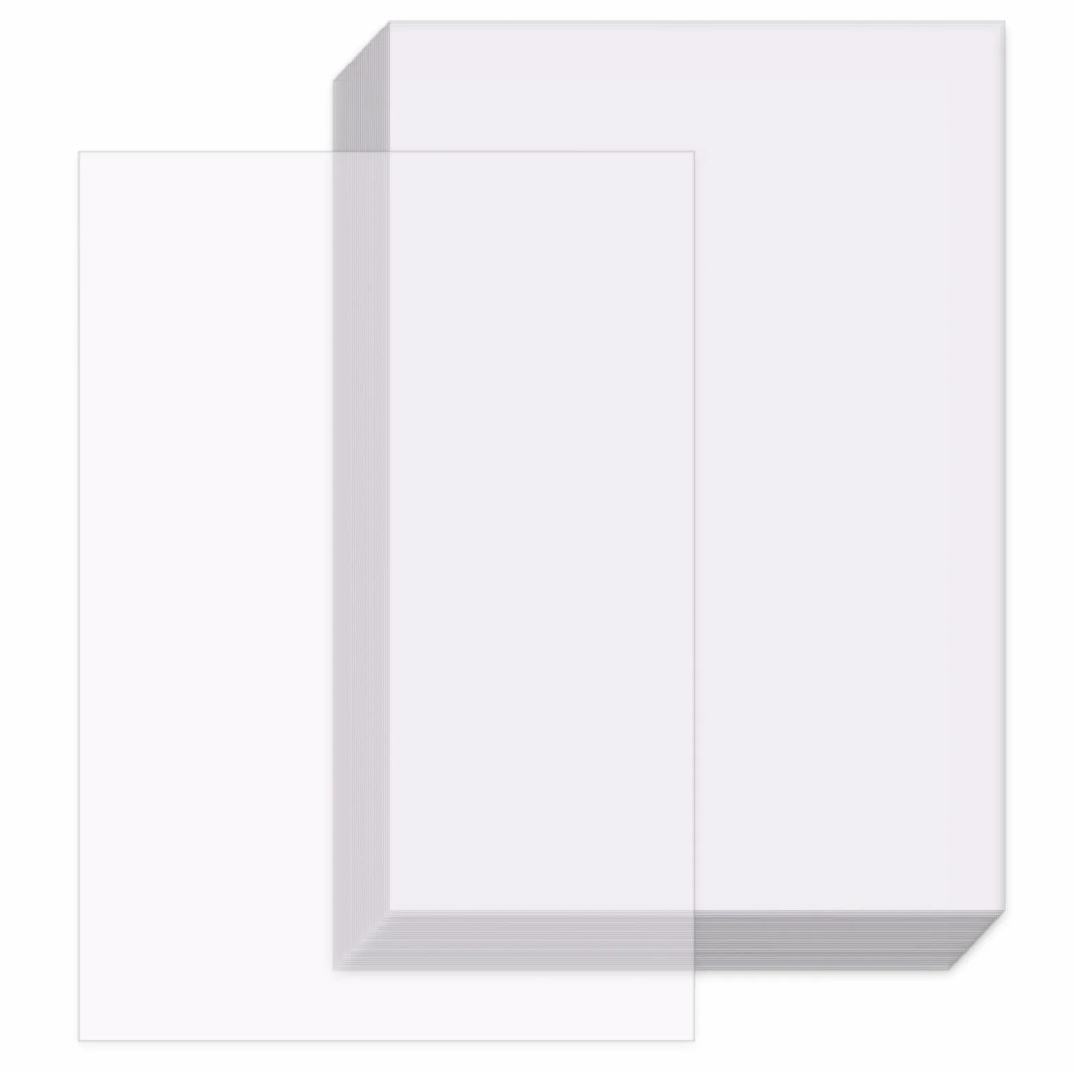 Papier Calque A4 210x297mm 53g/m² Transparent Imprimable pour Patron Couture Dessin Scrapbooking