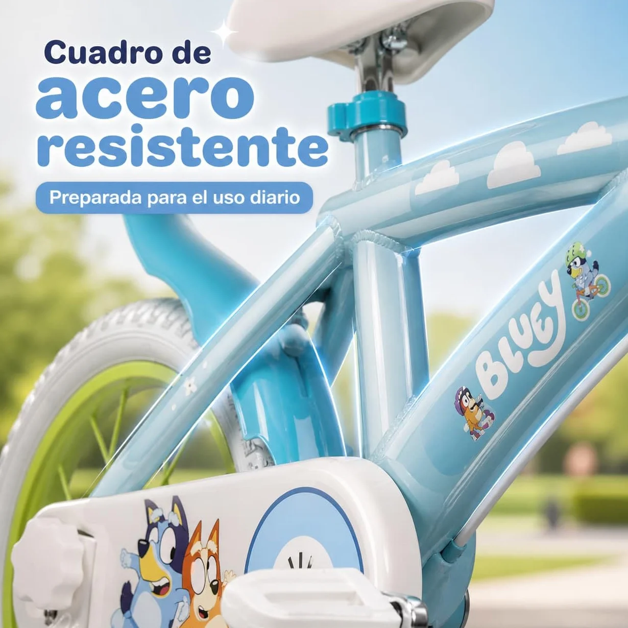TOIMSA Vélo Bluey 14" (4/6 Ans)