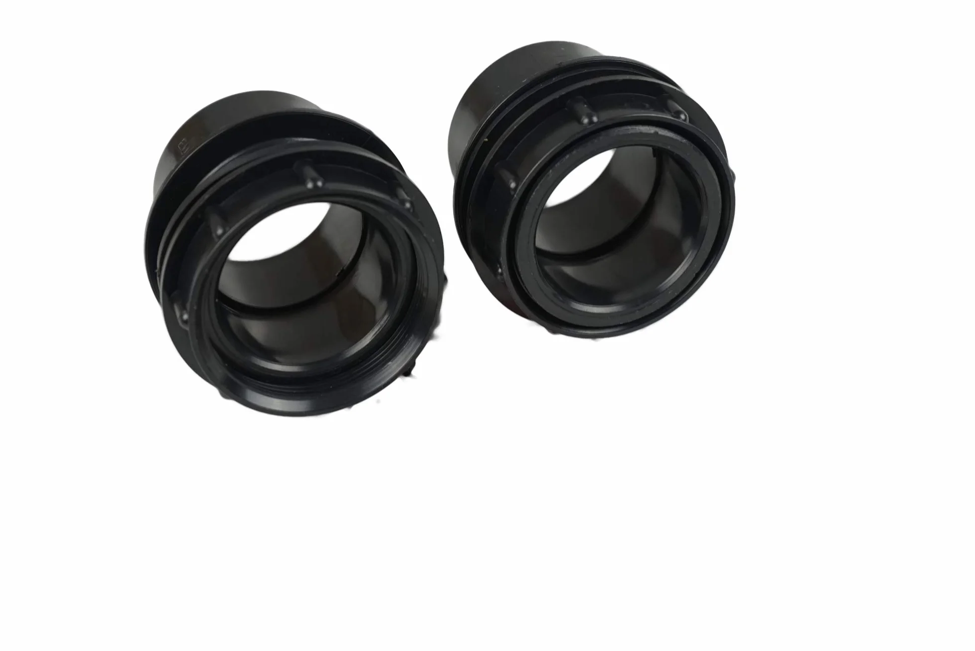 Lot de 2 raccords de réservoir PVC Filetage 50 mm