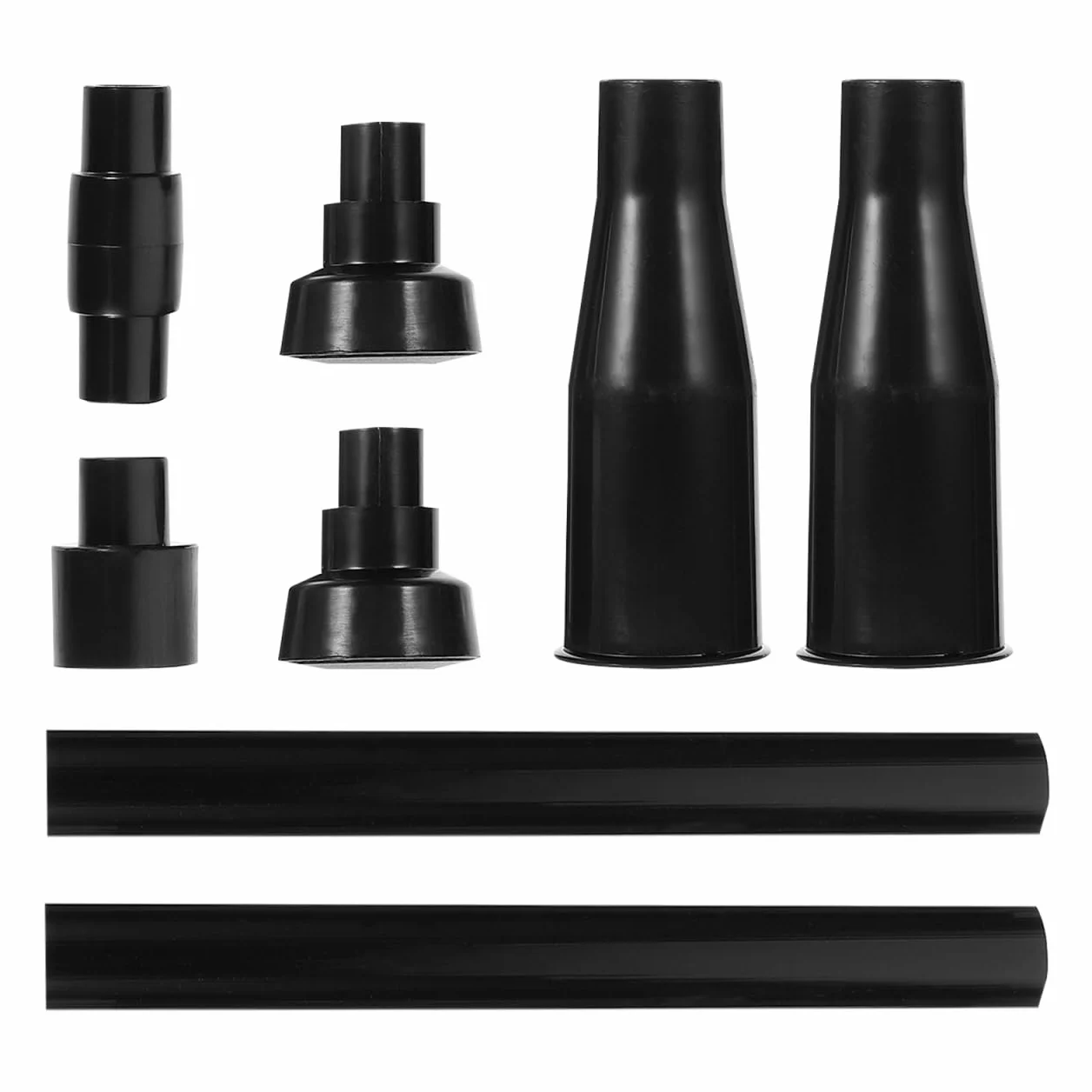 DOITOOOL Kit de 8 buses pour pompes de bassin, fontaine jardin, submersible, aquarium, piscine (Noir)