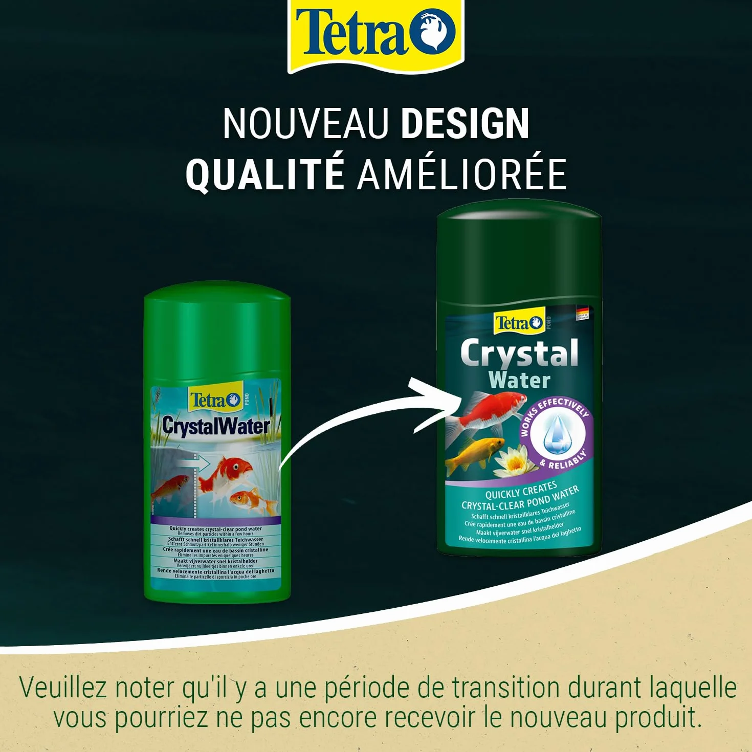 Tetra Pond CrystalWater 500 ml