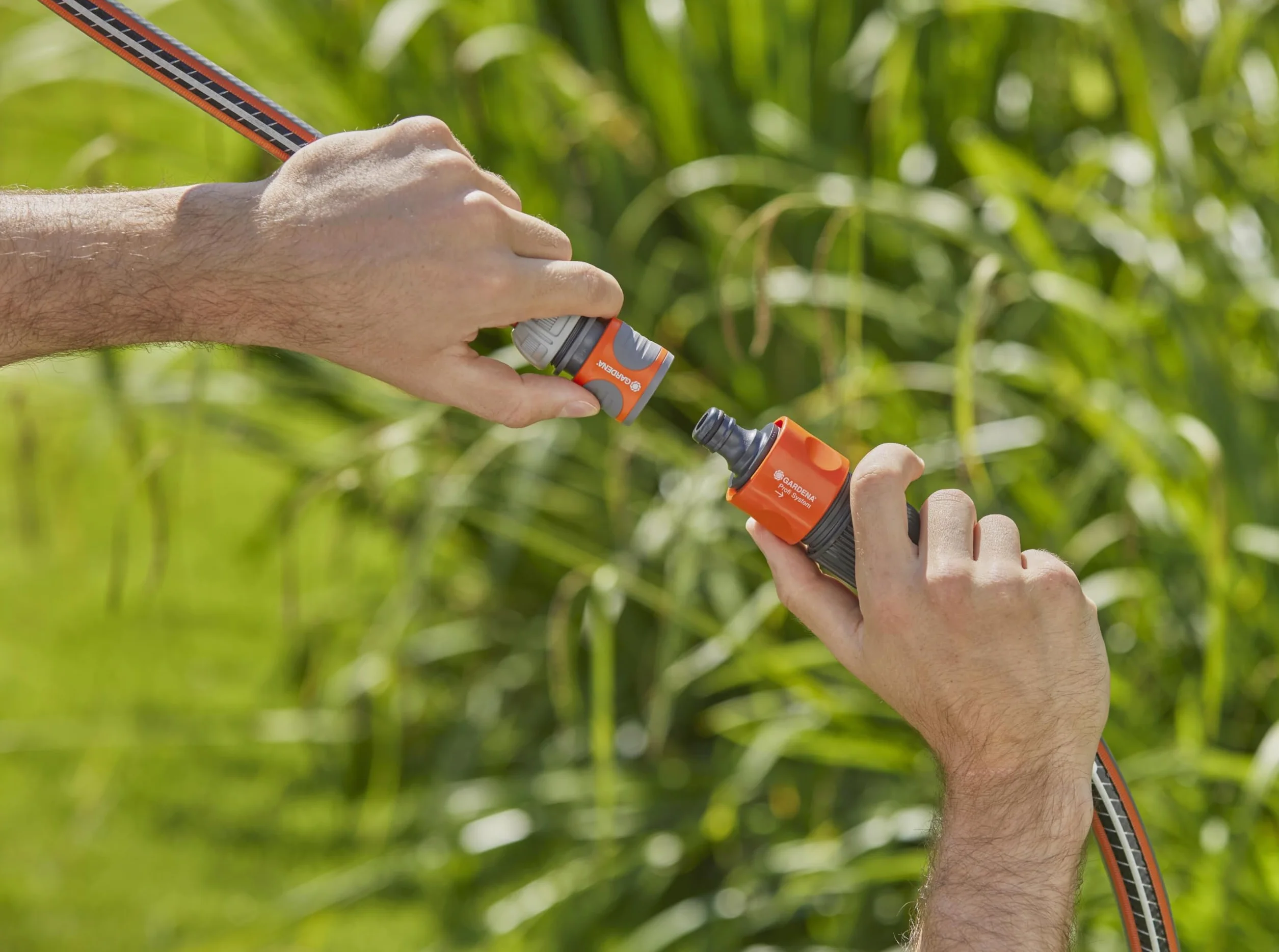 Connecteur-réducteur grand débit Gardena 2830-20 pour raccordement tuyau pompe