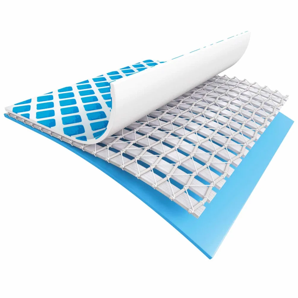 INTEX Piscine à structure métallique 305 x 76 cm bleu avec pompe