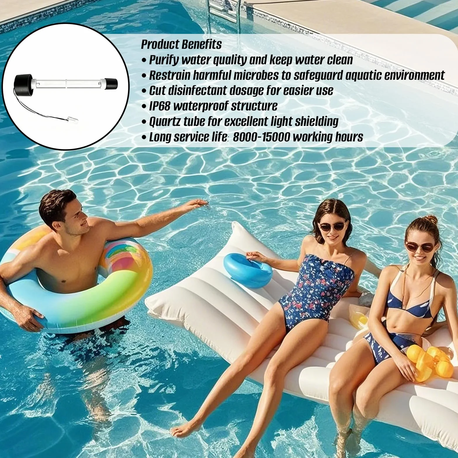 Ampoule de Rechange ClearRay XL 6472-841 pour Sundance Spas