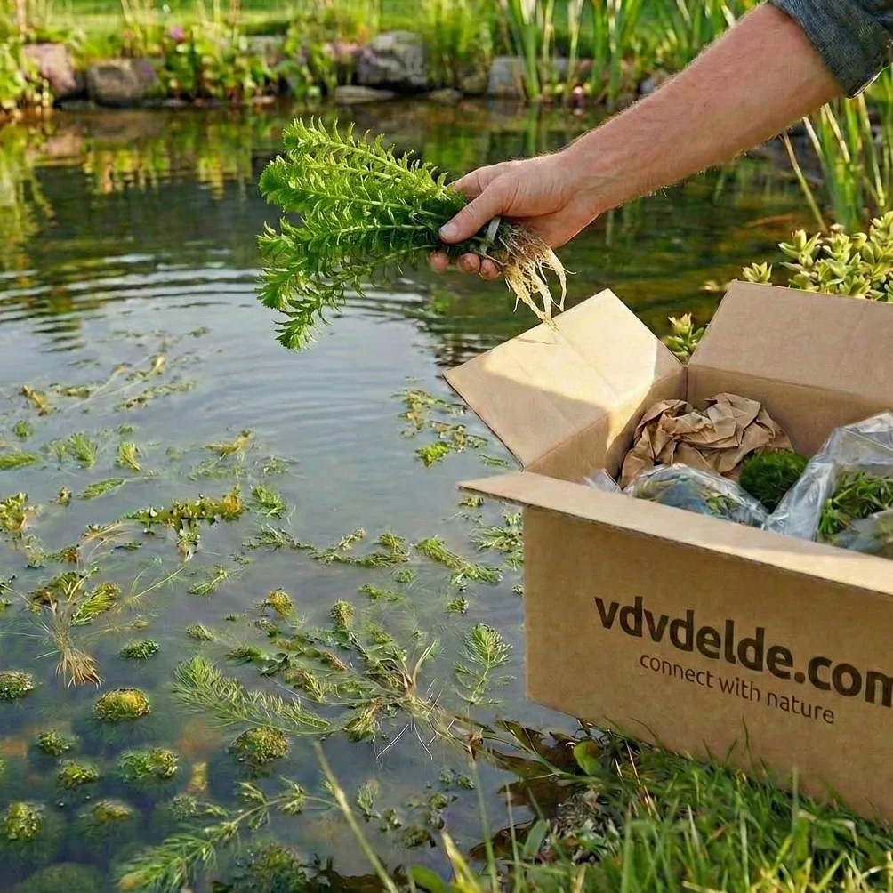 Élodée Elodea Densa Set de 5 Plante Oxygénante pour Bassin Aquarium