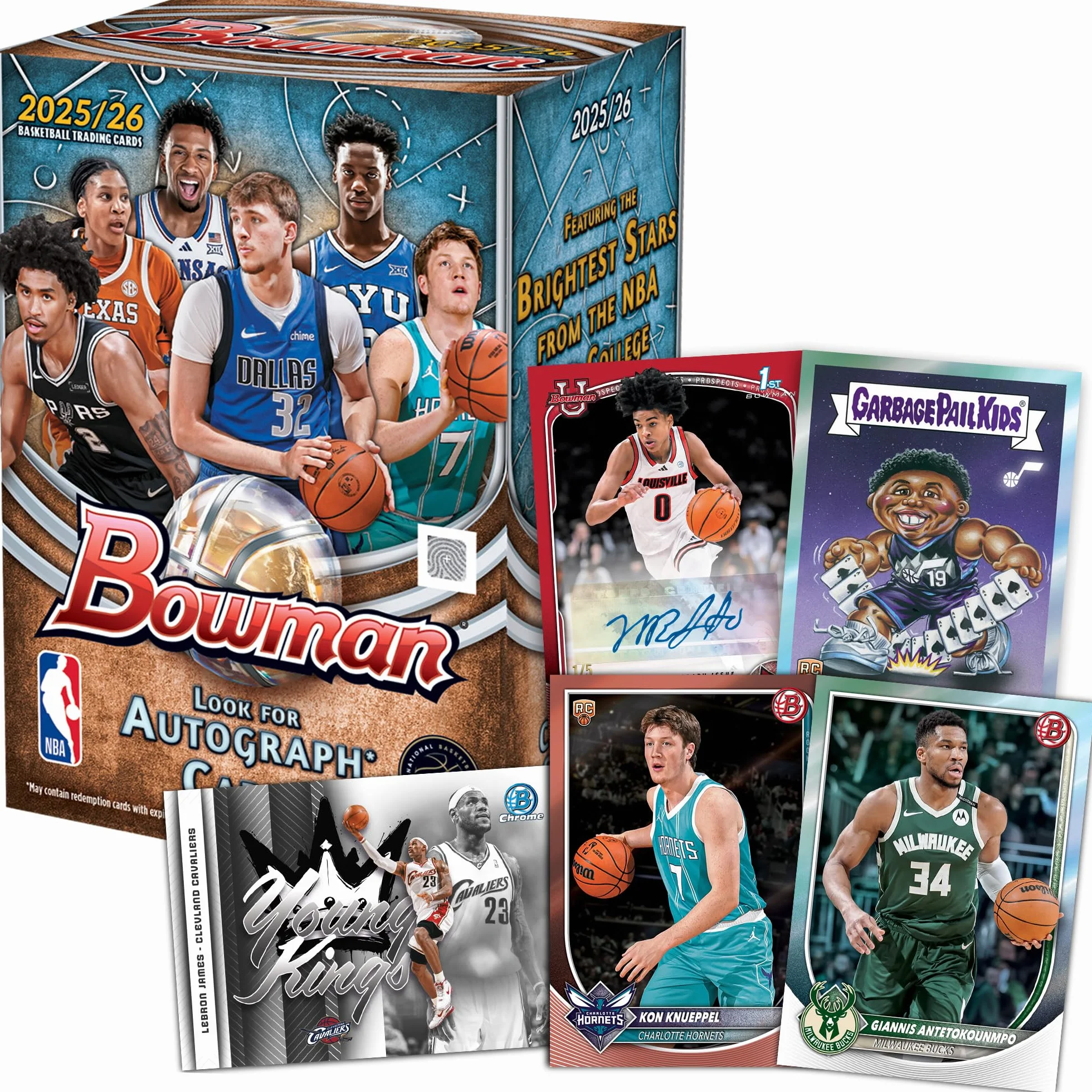 Bowman Basketball 2025-26 – Scellé en usine – Value Box