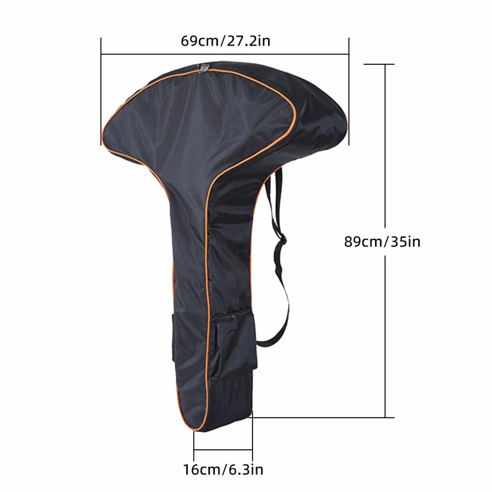 Sac à arbalète en toile en forme de T avec sangles de sac à dos pour la chasse