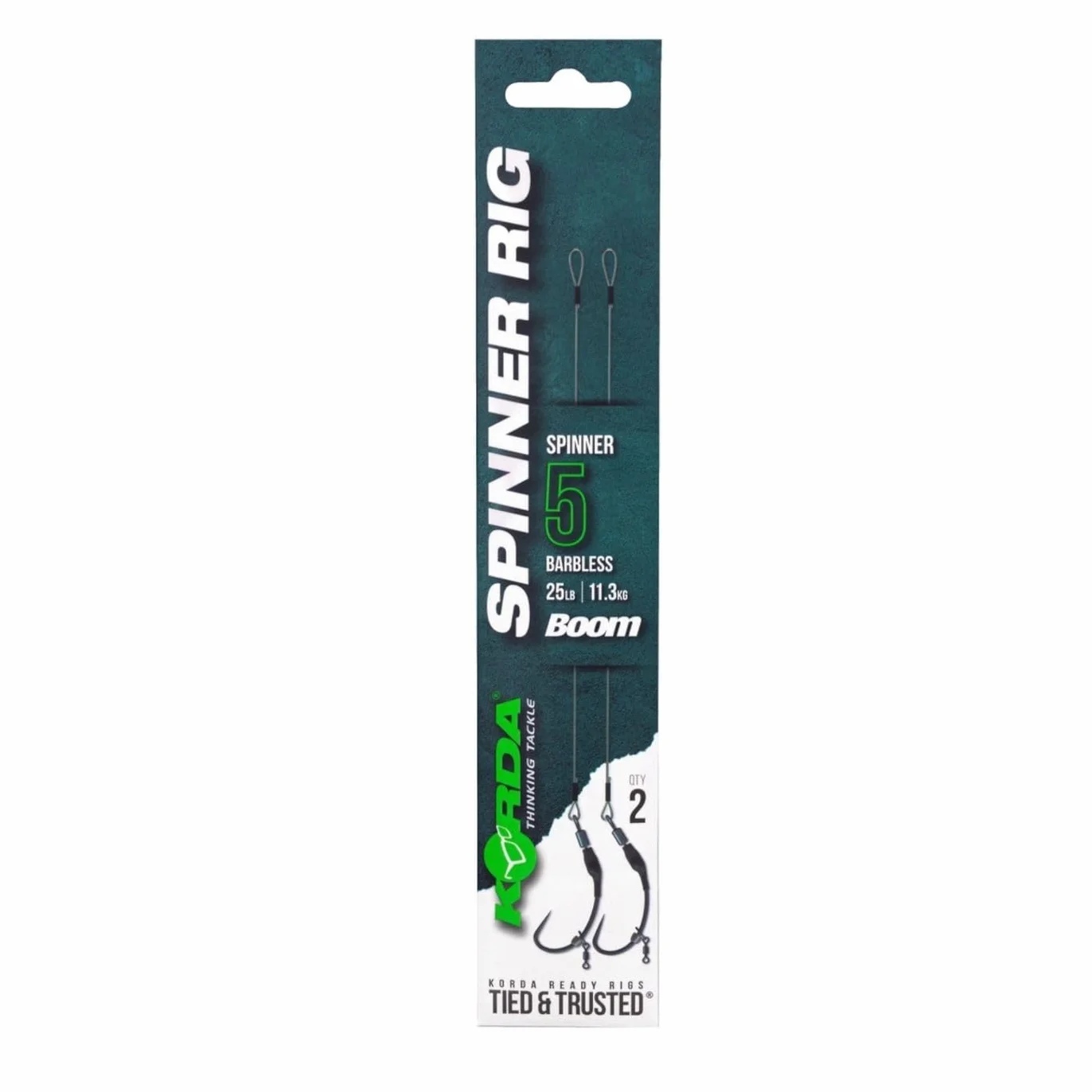 Korda Spinner Rig Spinner Micro Barbelé Qté 2