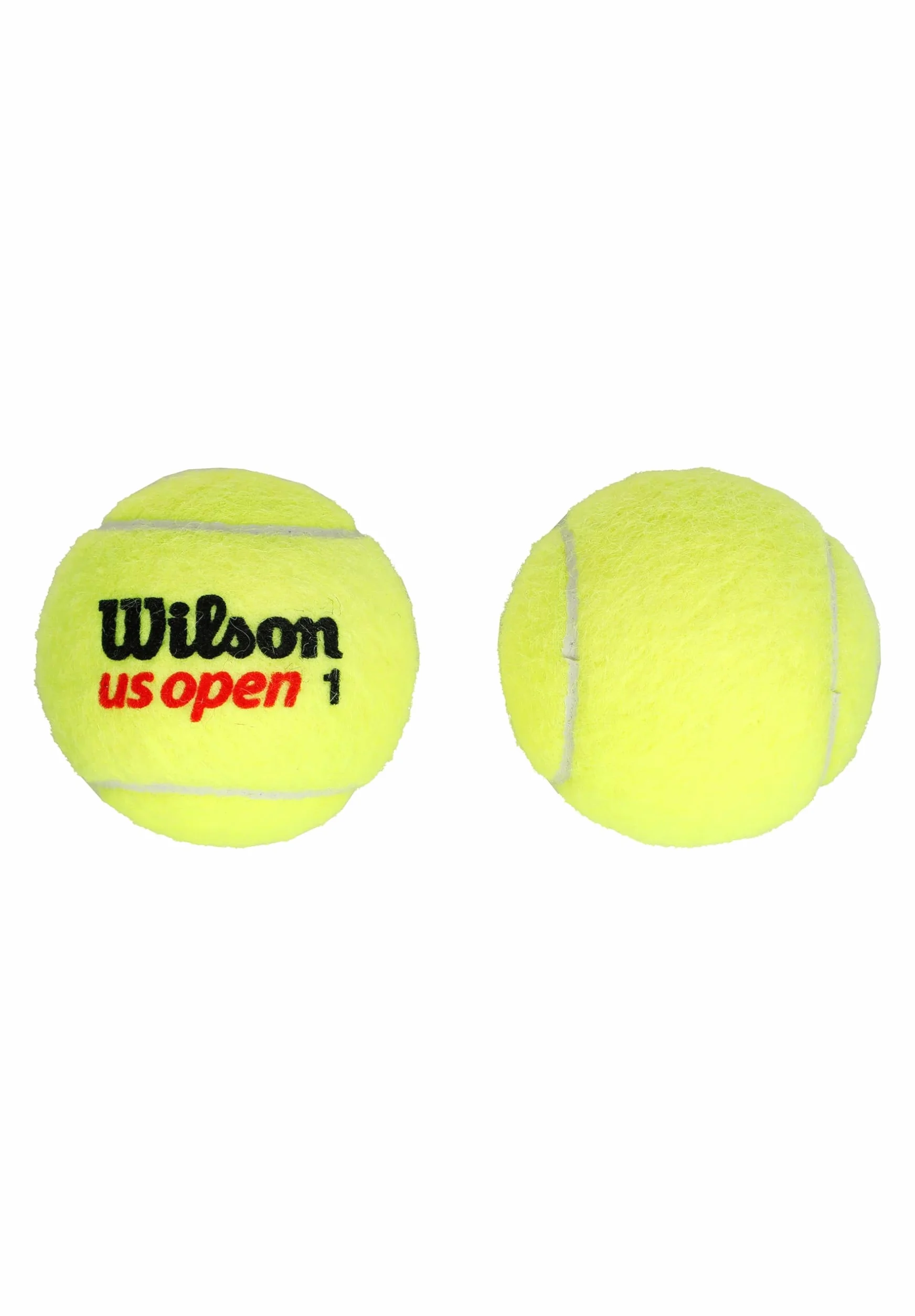 Wilson Balles de Tennis US Open 2 Boîtes de 4 Jaune Surfaces Dures