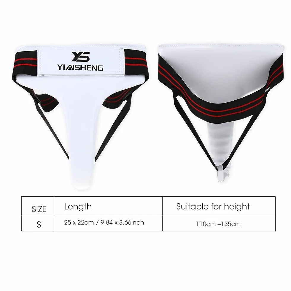 Tbest Femmes Aine Garde Protecteur MMA Arts Martiaux Boxe Aine Garde Soutien Coupe Muay Thai Taekwondo Aine Soutien Shorts Protection pour Femme