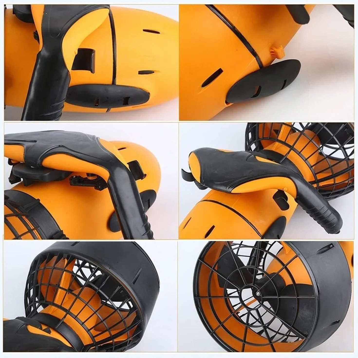 Booster de Scooter sous-Marin, boosters de Natation Double Vitesse sous-Marine imperméable extérieur, pour plongée en plongée en apnée avec Une Monture de caméra de Sport,500W