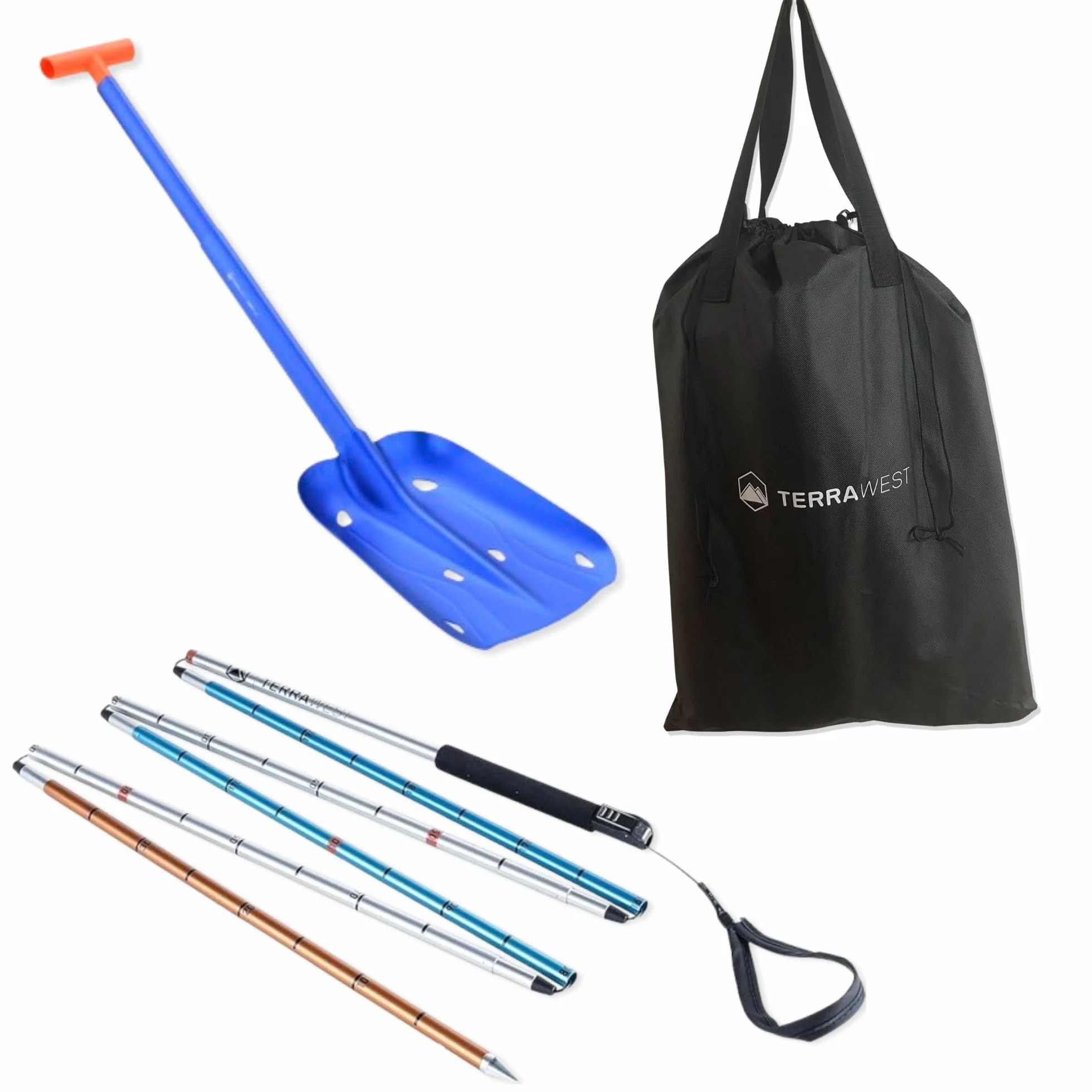 Core Plus Pelle à Avalanche et sonde Quick Lock 240 cm