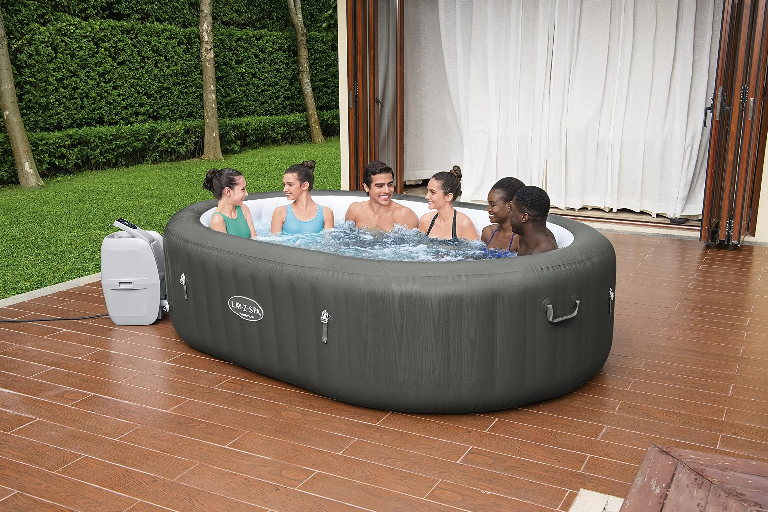 Bestway Lay-Z-Spa Mauritius Airjet 270 x 180 x 71 cm 5-7 Personnes