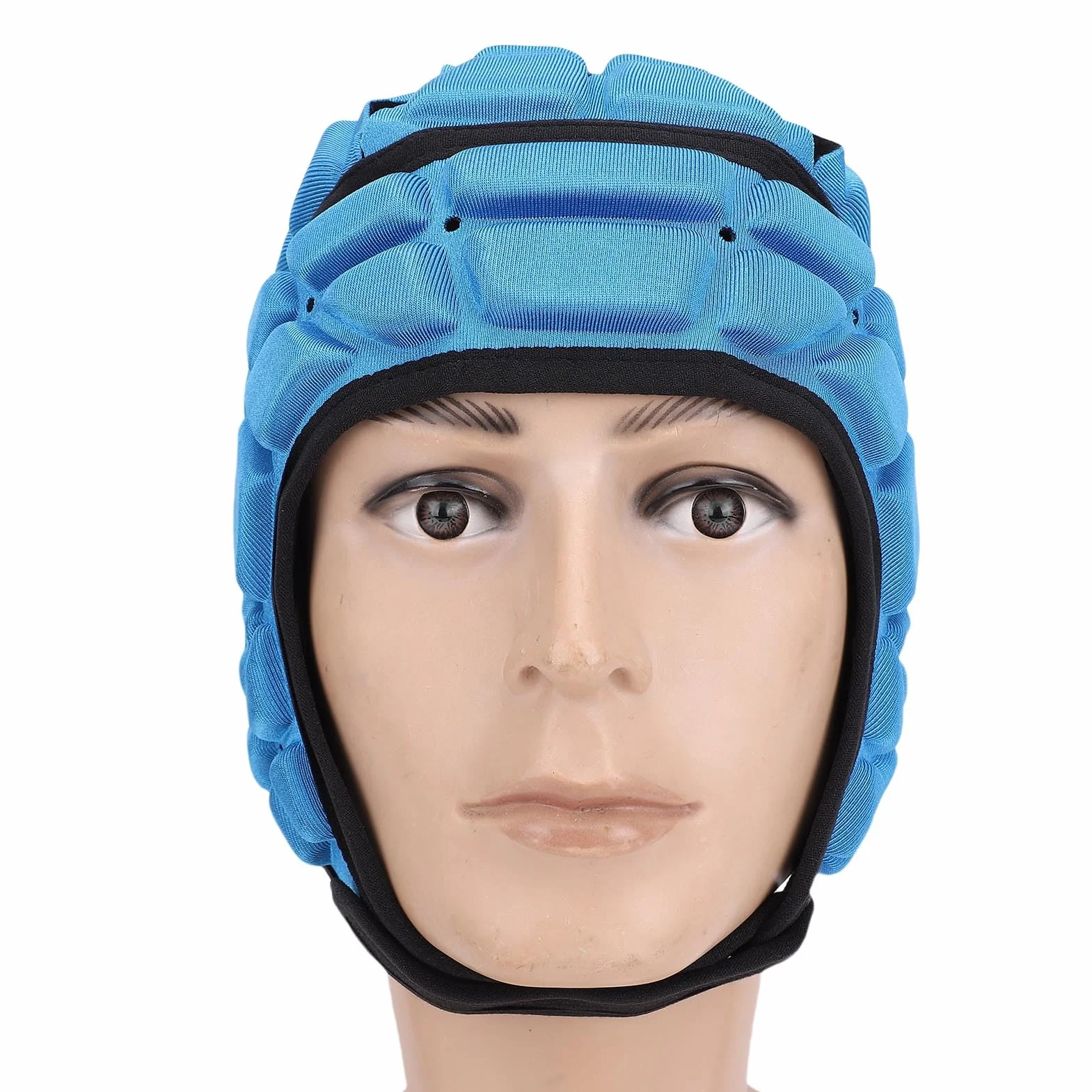 RiToEasysports Garanes de Tête de Rugby, Casque de Couverture Souple avec Amorti Multicouche, Protection Complète de la Tête, Ventilation Optimale pour Les Enfants Adultes pour Enfants, Flexible et