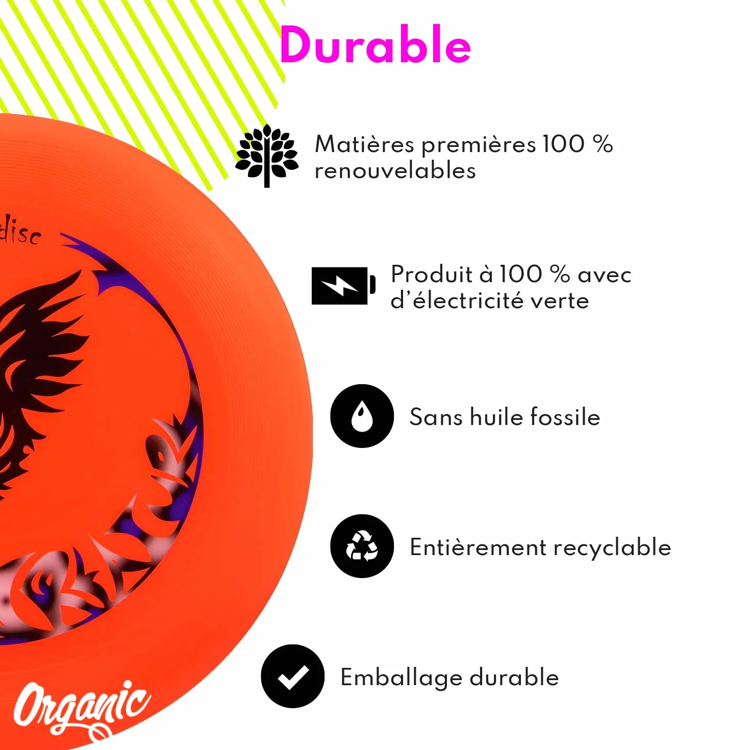 New Games - Frisbeesport EURODISC 4.0 - Ultimate Frisbee Créature 175 g