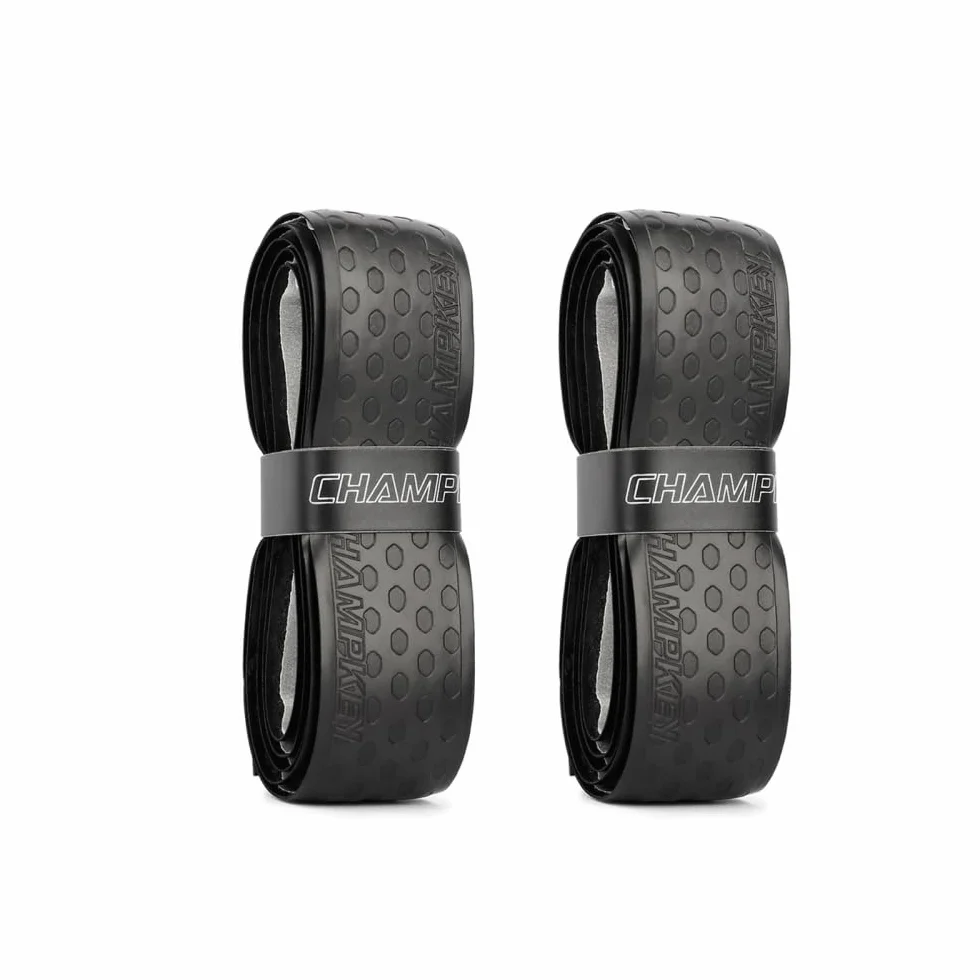 DONGKER Bande de Poignée de Baseball,2 Pièces Bandes de Batte Souples et Absorbant Les Chocs de 1.75mm pour Les Anciennes Poignées de Baseball,Tennis,Softball,Hockey sur Glace