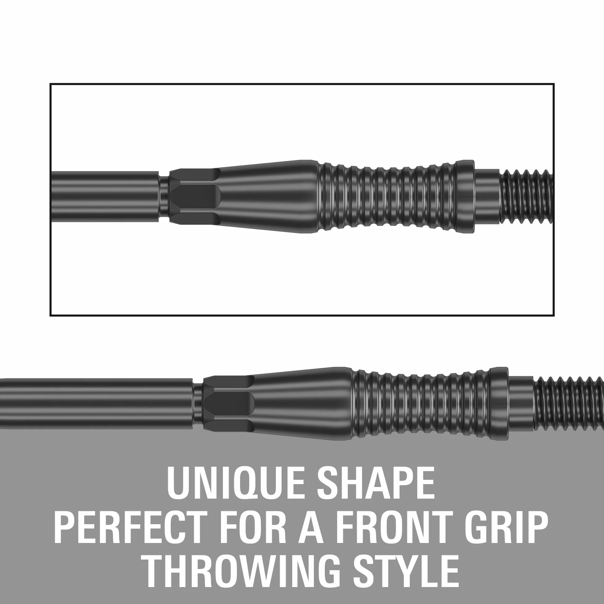 Target Darts Swiss Point Storm Pointes de Fléchettes, RST (Lot de 3 Embouts) 30MM/35MM/42MM – Or/Argent/Noir | Changez Les Pointes de Fléchettes, Les Pointes Swiss Storm, Accessoires Professionnels