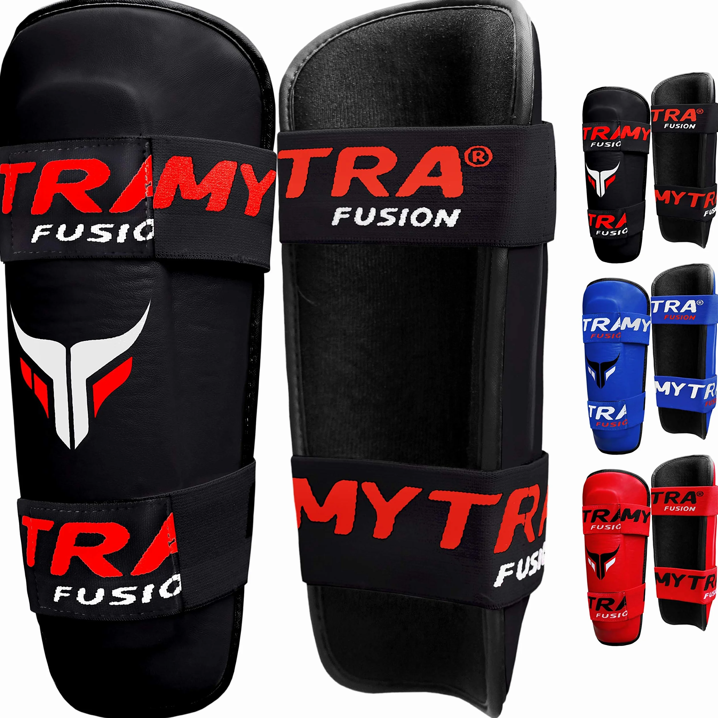 Mytra Fusion Protege Tibia Boxe Protege Tibia Boxe Protège-Tibia pour la Protection de l'entraînement et l'entraînement