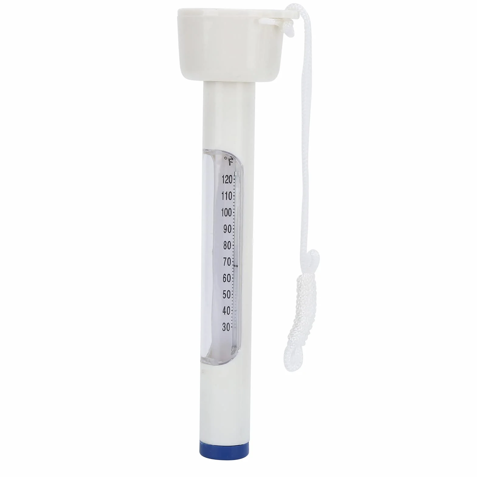 Thermomètre de Piscine en ABS Incassable pour Aquariums Baignoires