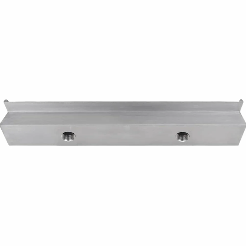 Lame d eau rectangulaire pour piscine Acier inoxydable 90 cm
