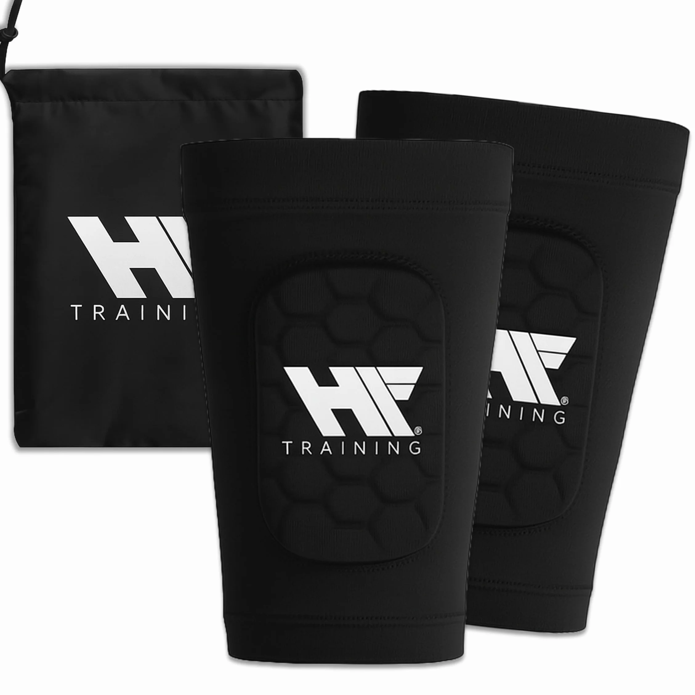 Protège-Tibias de Football 3 en 1 pour Homme, Femme et Enfant avec Chaussette intégrée (Taille S-L) - Protection Tibia avec Chaussette - Protection maximale des Tibias et protège-Tibias
