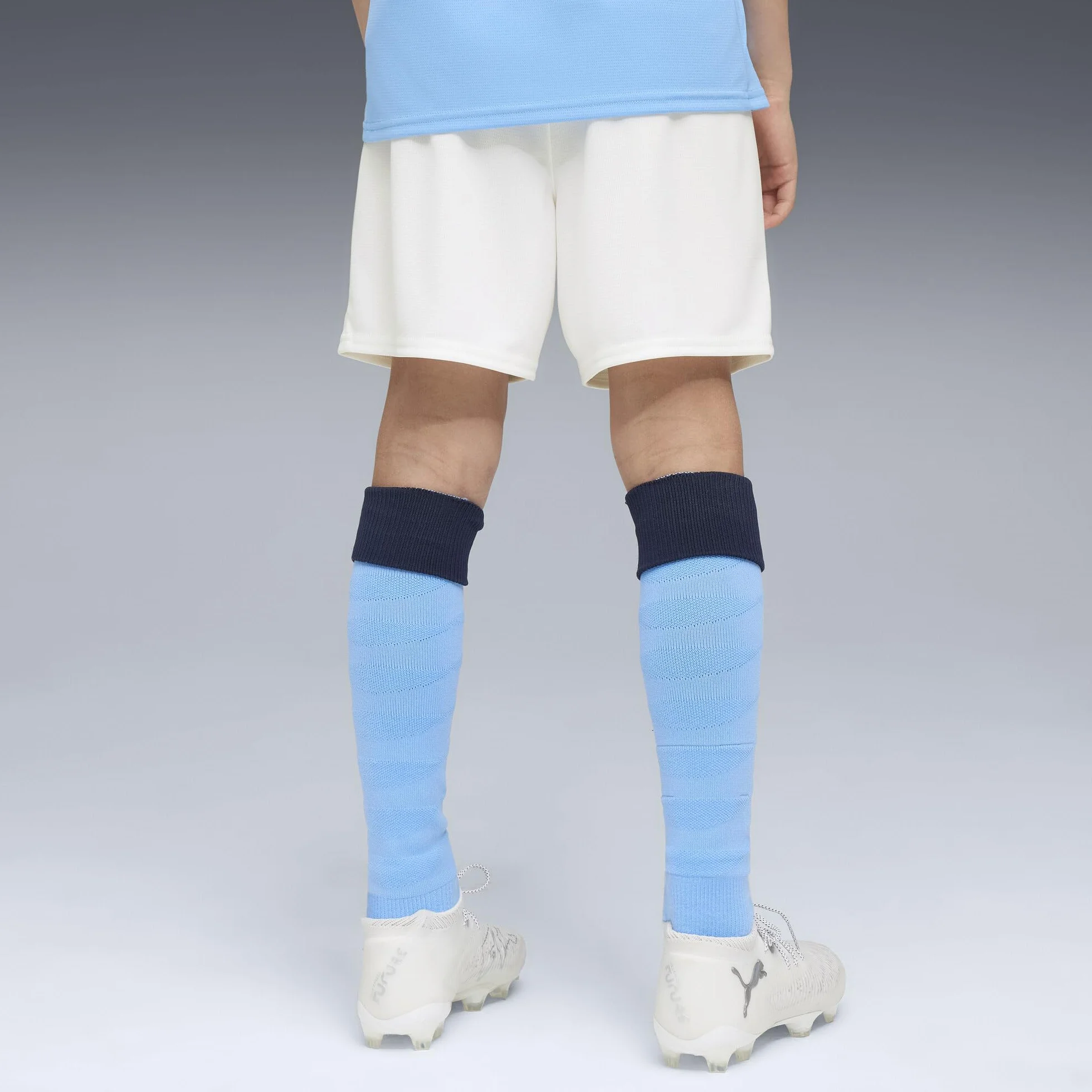 PUMA Short de Football Manchester City Enfant 2025/26 - Noir
