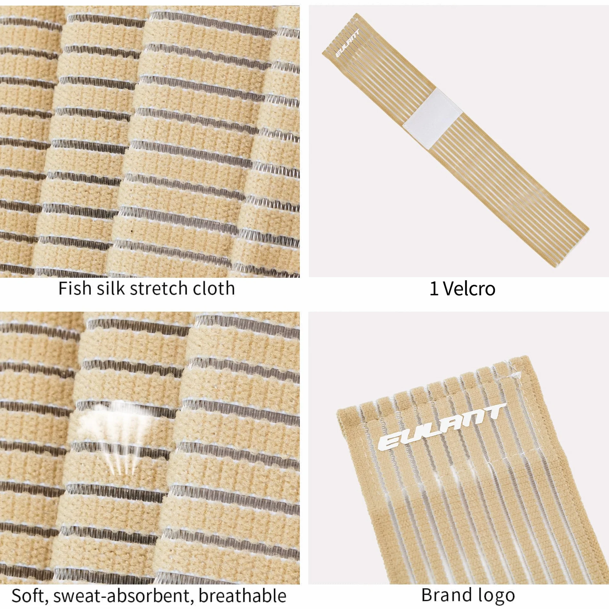 EULANT Bandage élastique de compression 40cm, Bandage réglable pour la main, Lanière pour cheville pour enfants, Bandage de soutien pour le poignet