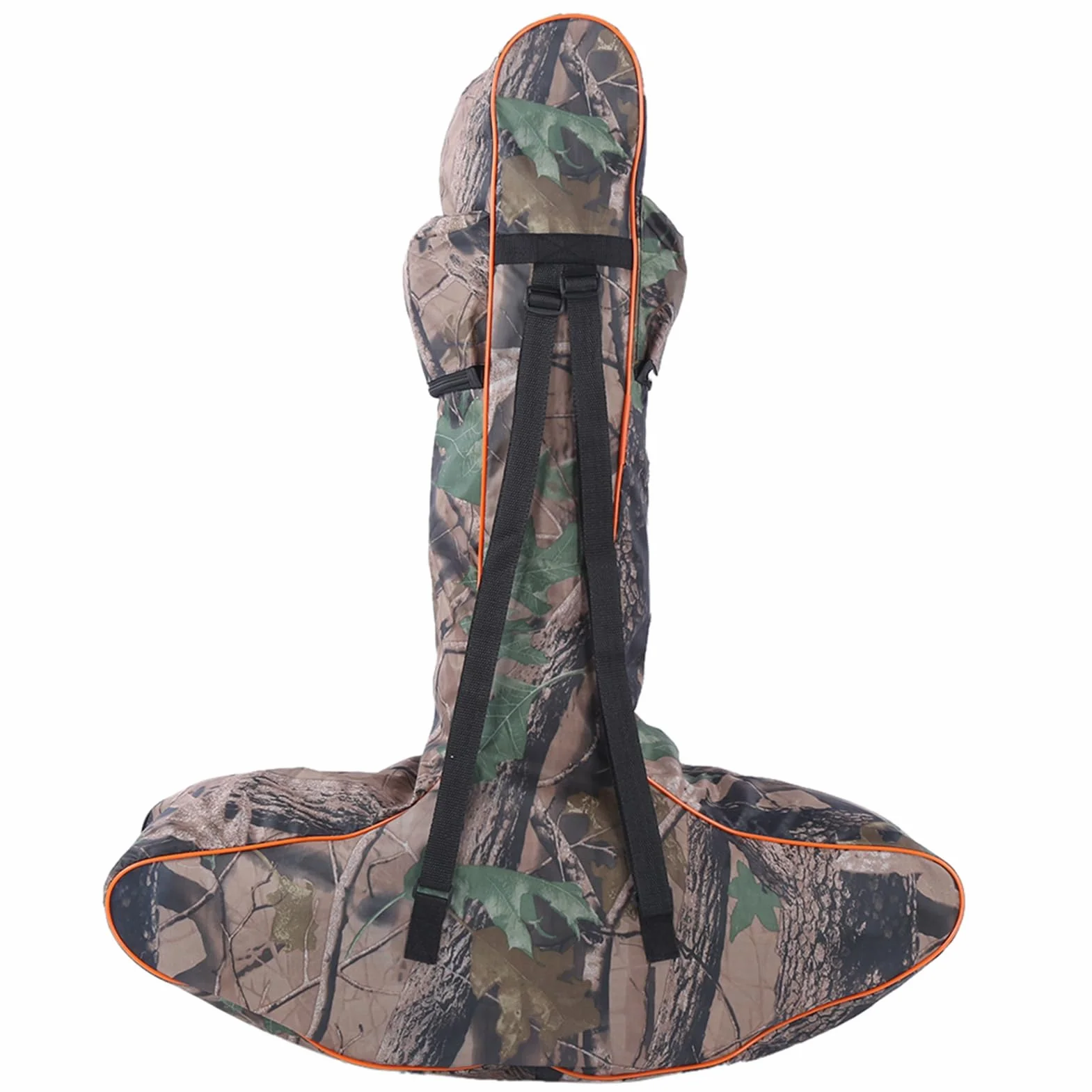 Sac de Rangement pour Arbalète, Sac à Arc en Forme de T avec Bretelles Réglables et Poches à Double Fermeture éclair, pour étui de Chasse au Tir à l'arc et Compétition en Plein Air