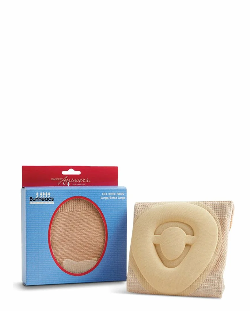 Protège-genoux en gel Capezio - Beige - chair, Large/X-Large