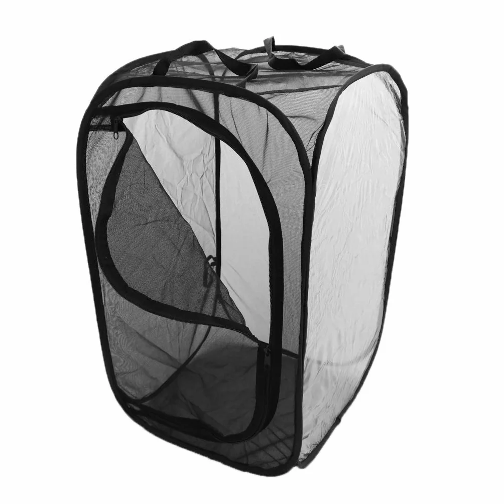 Cages à insectes pliables en maille Motif papillons Lot de 2