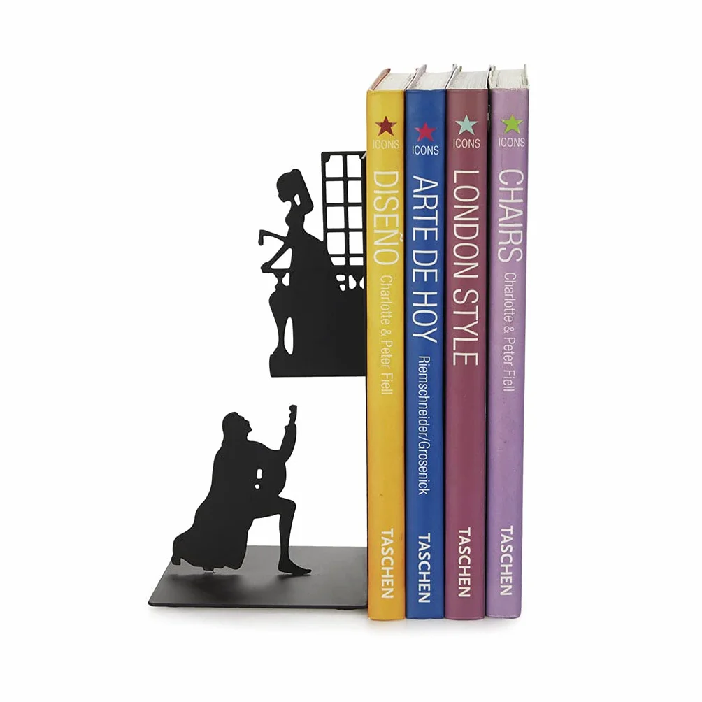 Balvi Serre-Livres en métal Romeo & Juliet Shakespeare