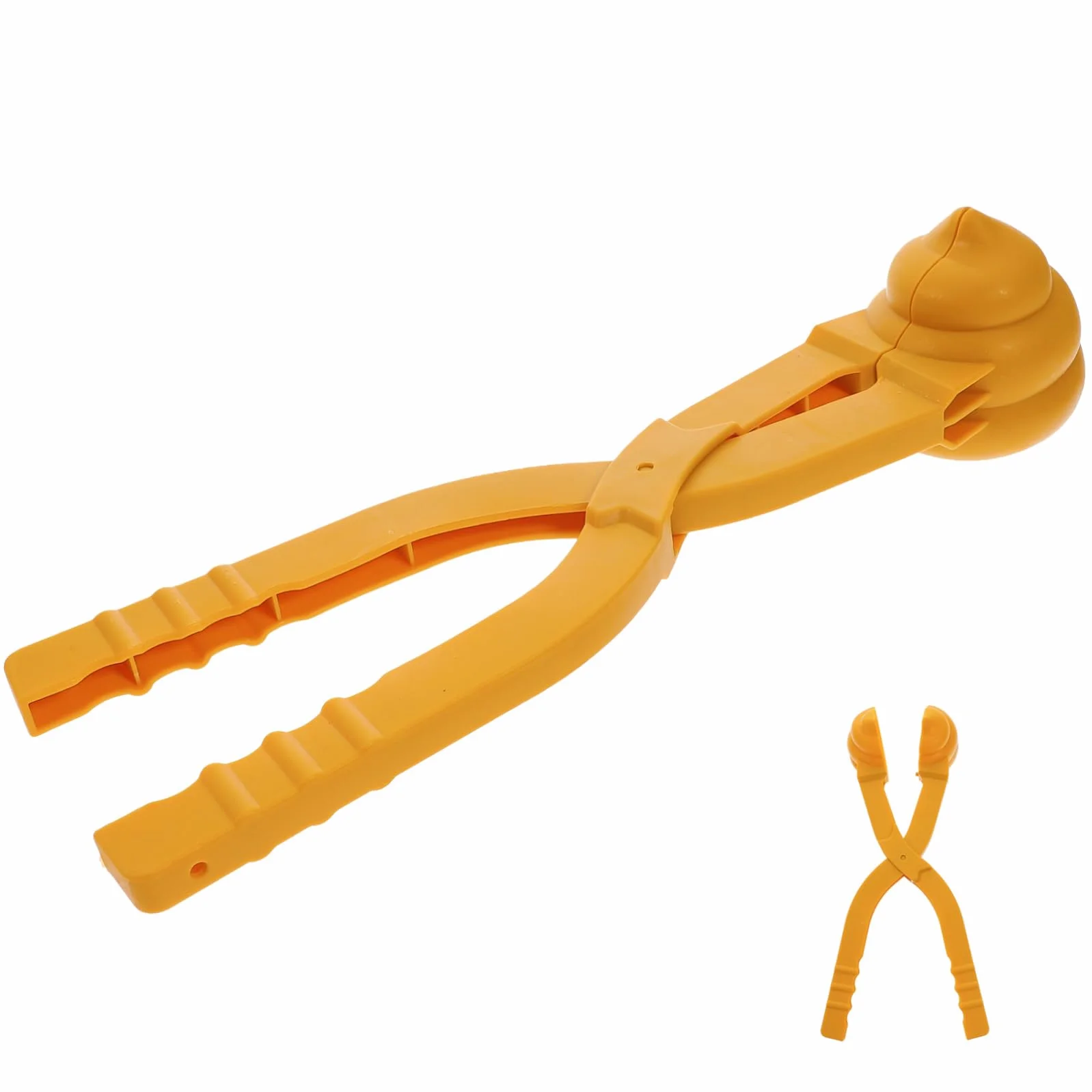 TOYANDONA Pince De Boules De Neige De Caca pour Garçon Et Filles, Petite Taille 30 Cm, Plastique Sûr, Jouet Extérieur D’Hiver, Jeu De Plage Sable, Fabrication Rapide Et Mains Protégées