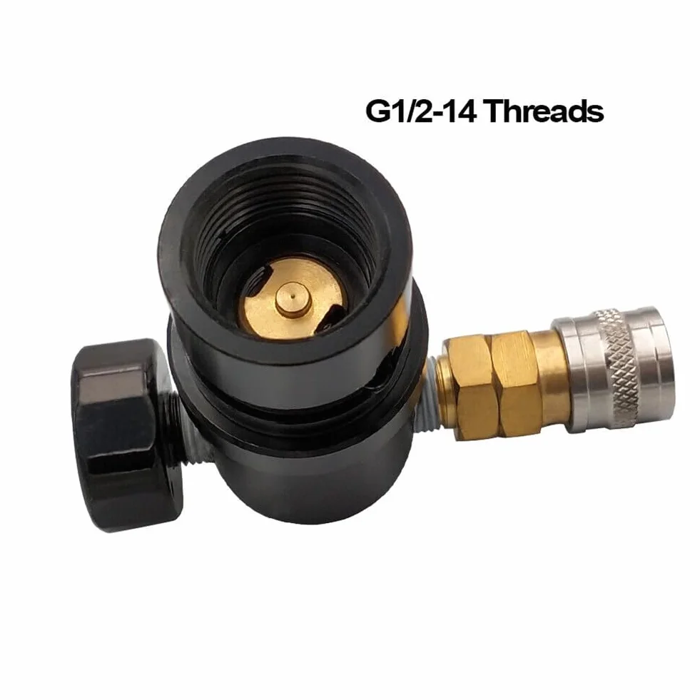 Régulateur de boule de peinture, régulateur de boule de peinture HPA MR GEN2 W Foster coupleur et tuyau à distance compatible avec les réservoirs standard HPA et SLP