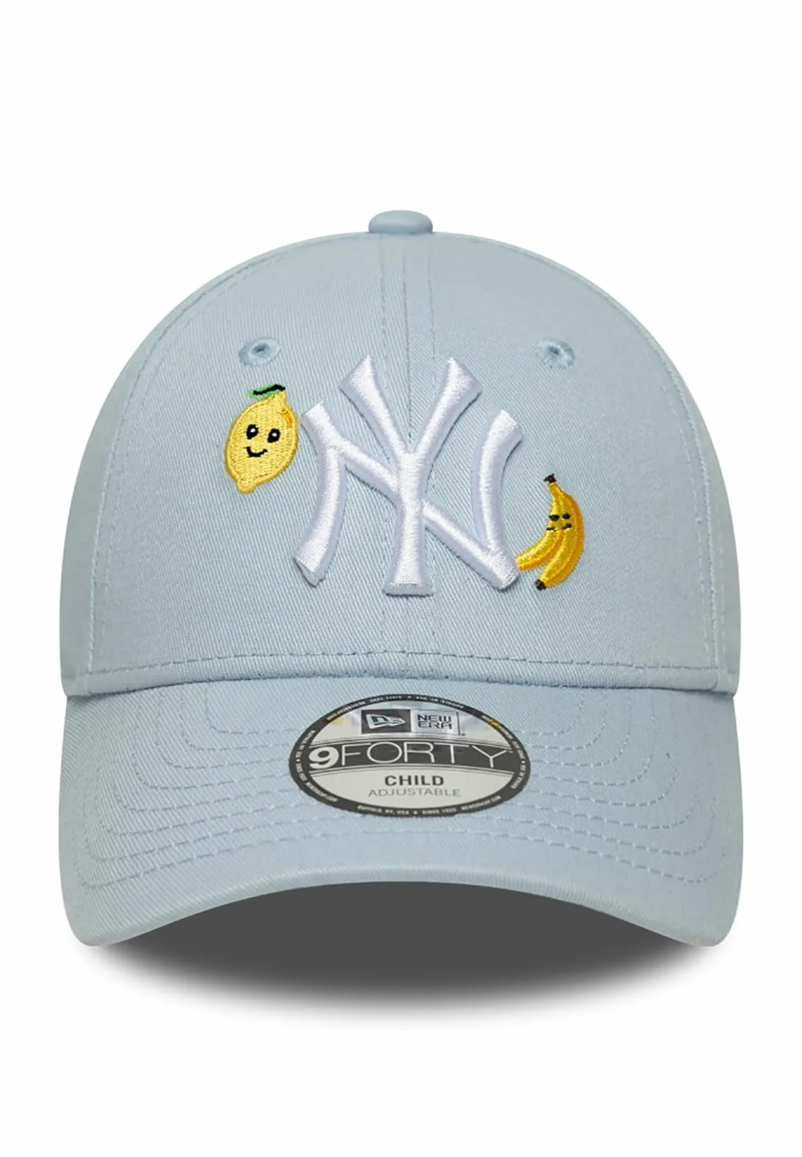 New Era Enfants 9Forty Cap - Fruit Icon York Yankees Sky blu