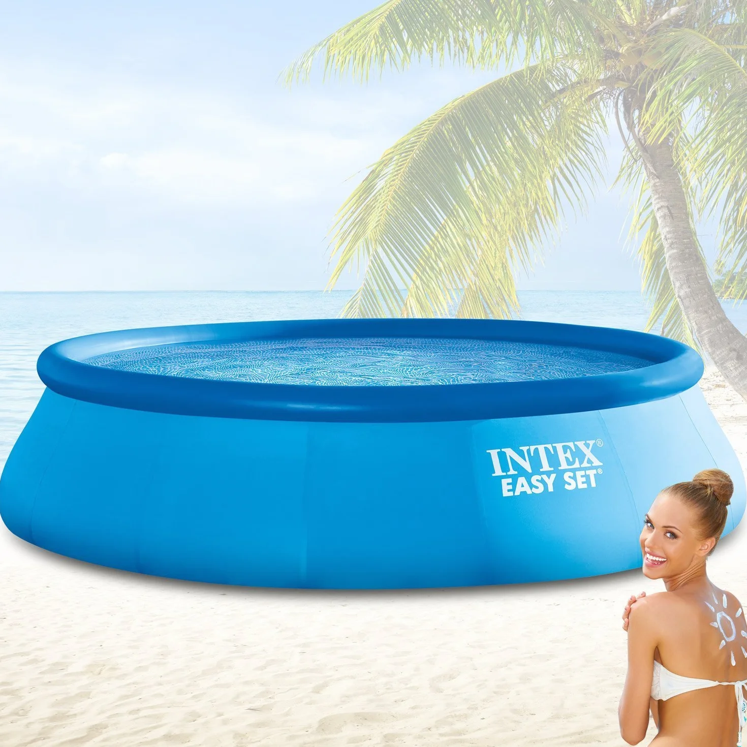 Intex Easy Set Piscine autostable Ø 366 x 91 cm