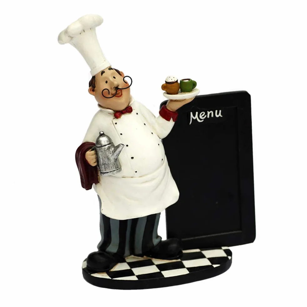Trycooling Tableau noir créatif pour menu Chef français