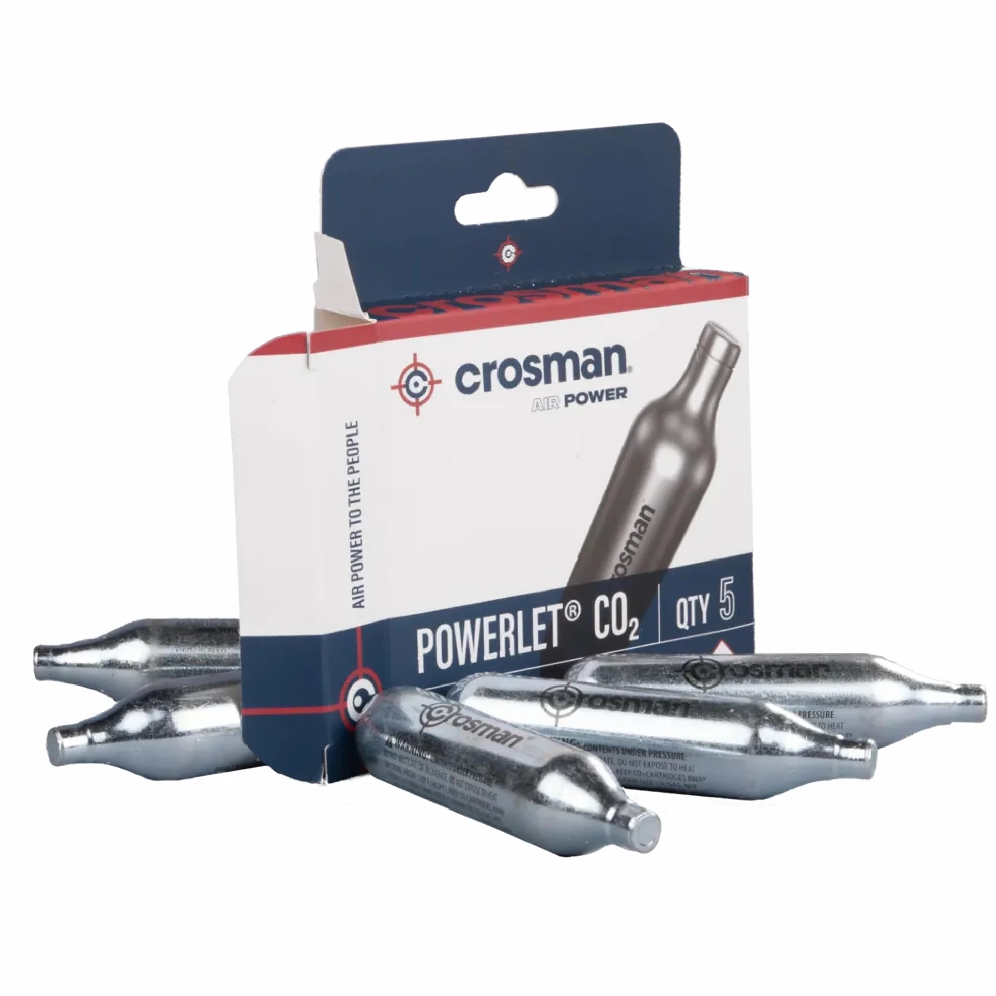 Crosman 5 Nombre 12g Powerlet Cartouches de CO2